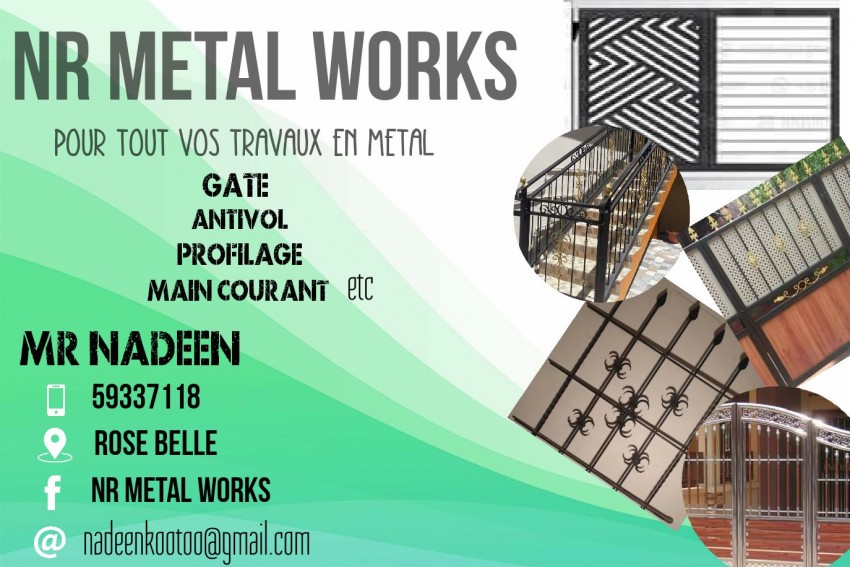 Best price on all metal works on Aster Vender