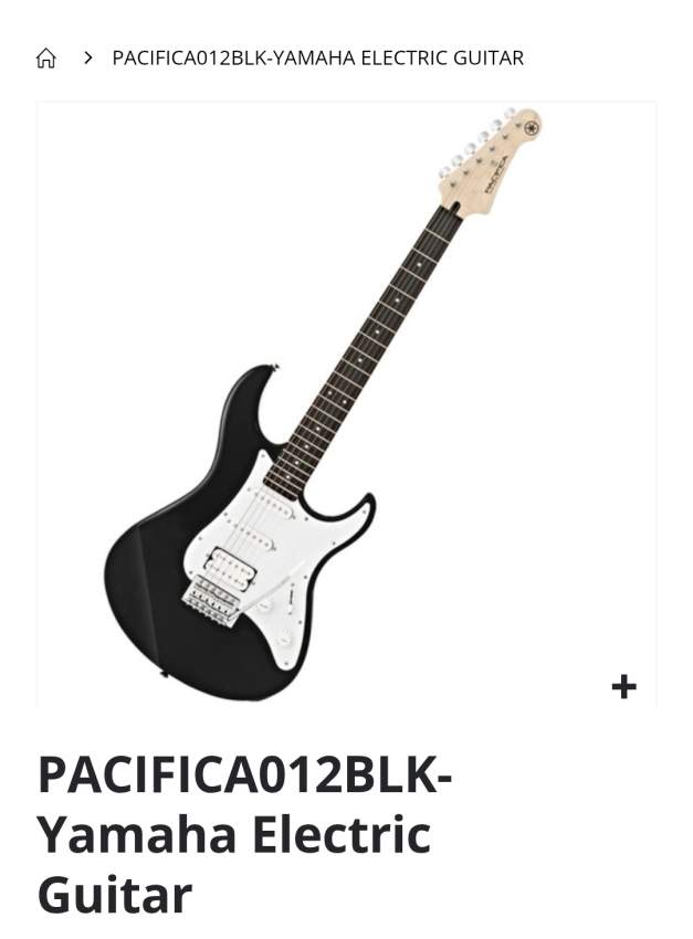 Yamahs guitar + Marshall amplifier - 1 - Accoustic guitar  on Aster Vender