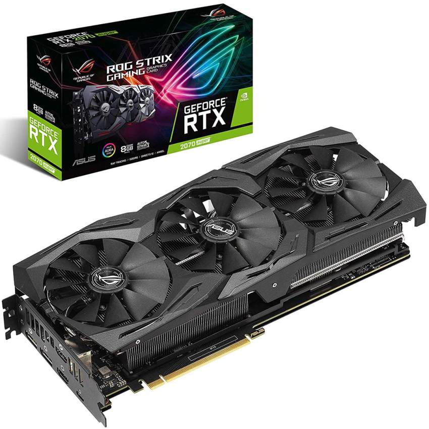 ASUS ROG Strix RTX 2070 Super 8GB Gaming graphics card - 1 - Graphic Card (GPU)  on Aster Vender