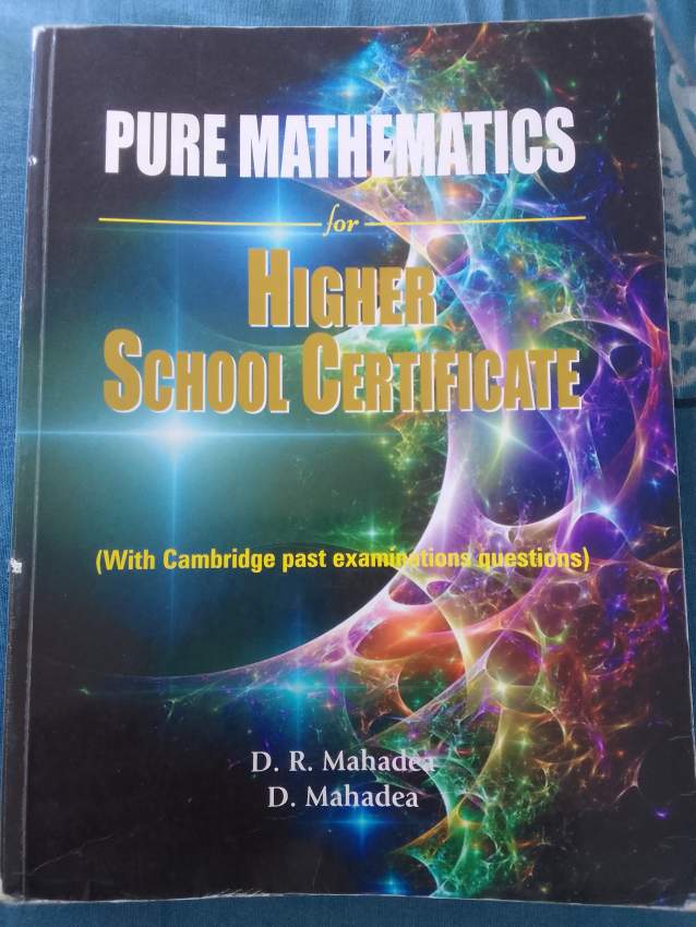 Pure Mathematics for HSC – D.R. Mahadea