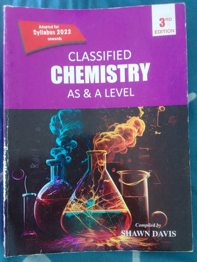 Classified Chemistry AS & A Level 3rd Edition by Shawn Davis
