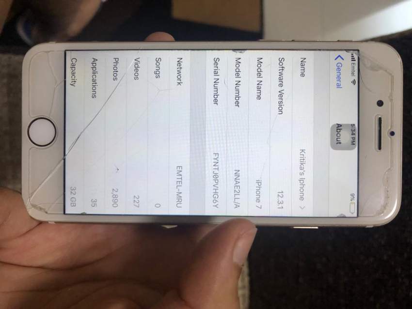 iPhone 7 32gb - 3 - iPhones  on Aster Vender