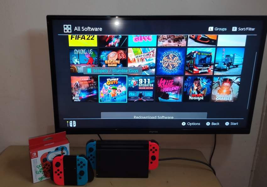 Nintendo switch V2 Neon Original - 1 - Nintendo Switch  on Aster Vender