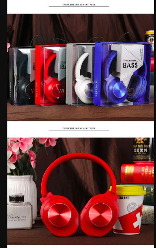 Wireless headphones Active Noise cancellation - 1 - Other phone accessories  on Aster Vender