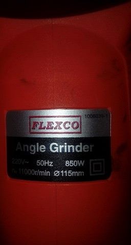 A Vend Grinder FLEXCO 850W RS700 en parfait etat - 1 - All Hand Power Tools  on Aster Vender