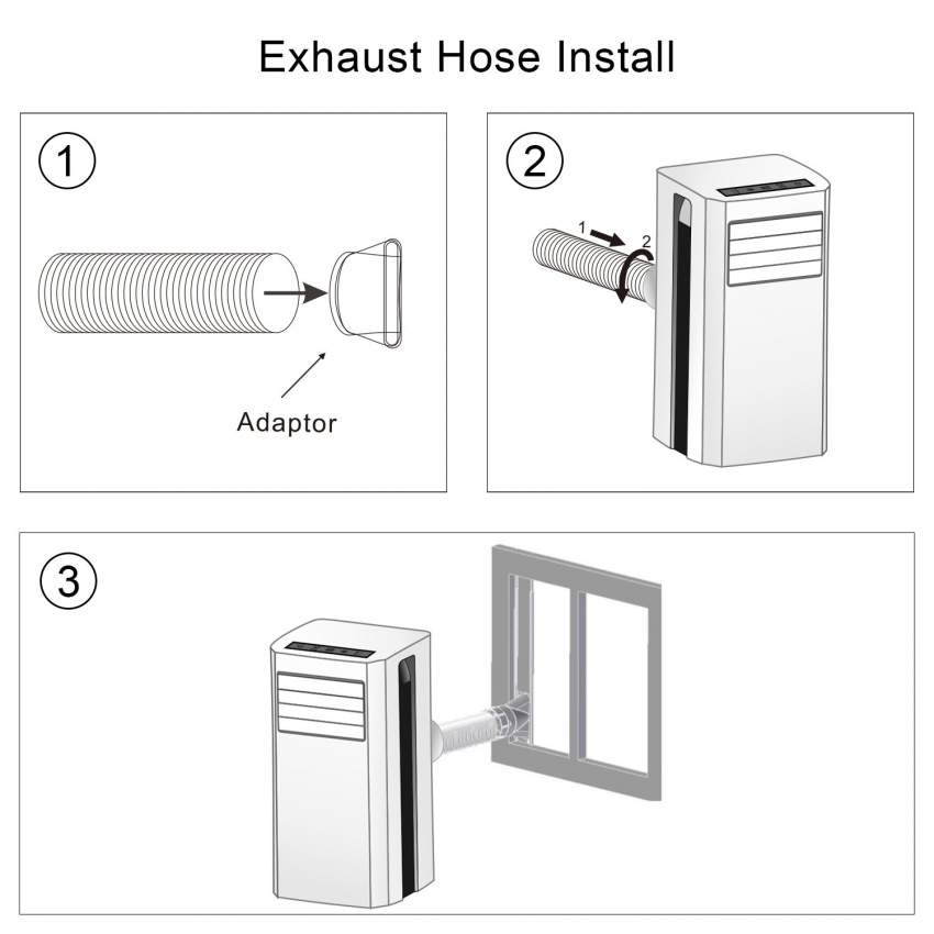 MODERN LIFE 10000 BTU Portable Air Conditioner Unit - 5 - All household appliances  on Aster Vender