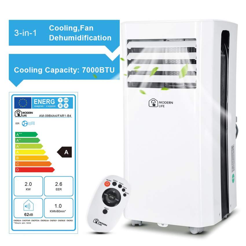 MODERN LIFE 10000 BTU Portable Air Conditioner Unit - 4 - All household appliances  on Aster Vender