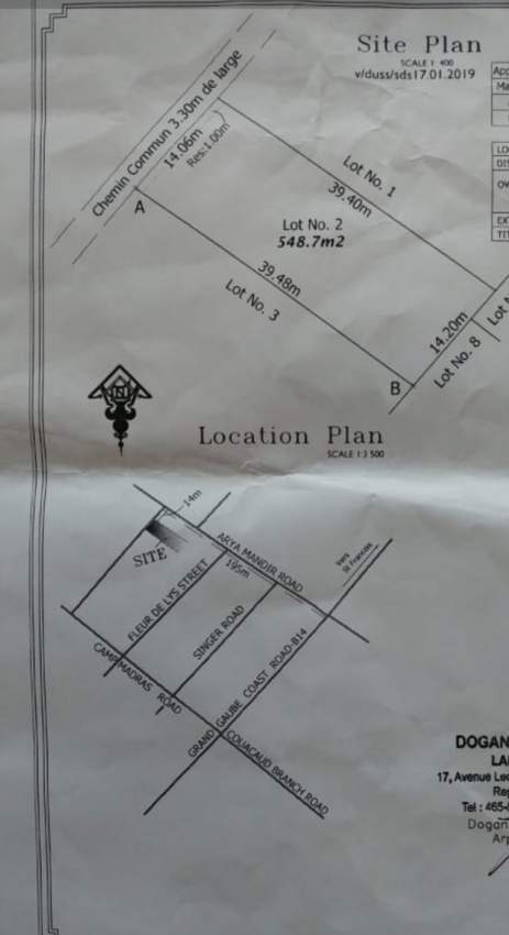 12.98 perches Grand Gaube 5 mins seaside  - 8 - Land  on Aster Vender