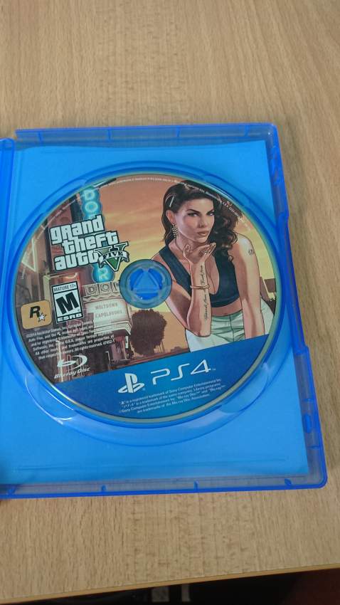 GTA 5  PS4 GAME - 0 - PS4, PC, Xbox, PSP Games  on Aster Vender