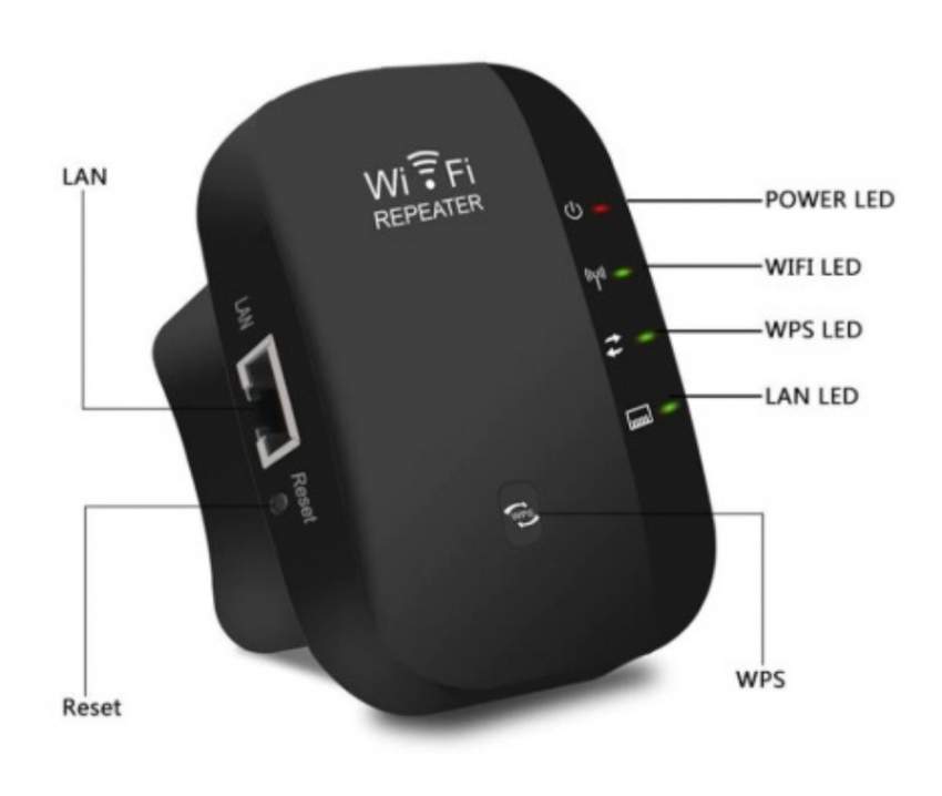 REPETEUR WIFI BOOSTER - 300MBPS - 0 - All electronics products  on Aster Vender