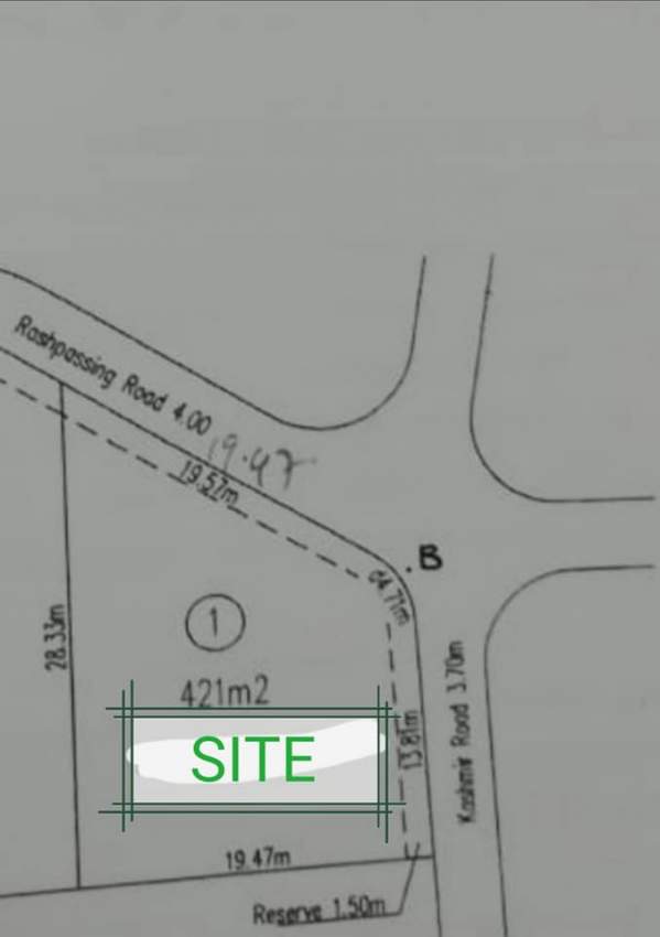 10 perches residential in Melville ideal for commercial, 5mins seaside - 3 - Land  on Aster Vender