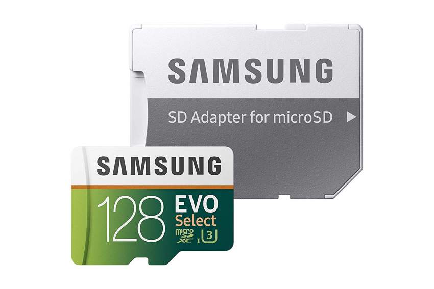 Samsung MicroSDXC EVO Select Memory Card w/ Adapter 128GB - 0 - Other phone accessories  on Aster Vender