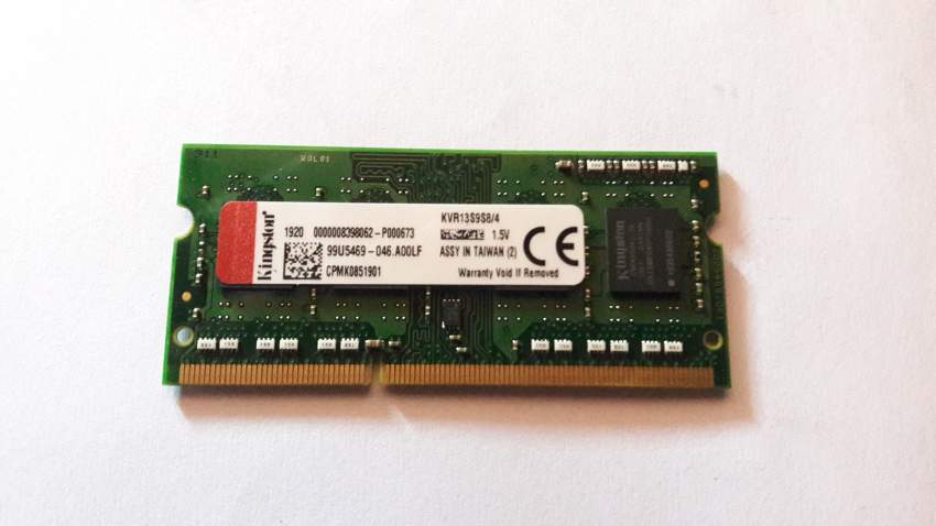 Kingston 4GB DDR3 1333MHz PC3-10600 Laptop Memory - 0 - All Informatics Products  on Aster Vender