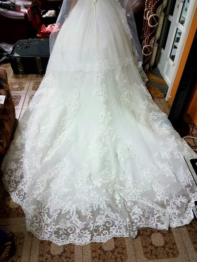 Wedding white new dress - 1 - Wedding clothes  on Aster Vender