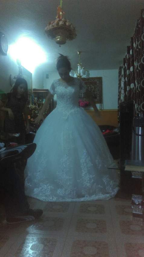 Wedding white new dress - 3 - Wedding clothes  on Aster Vender