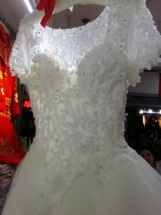 Wedding white new dress - 2 - Wedding clothes  on Aster Vender