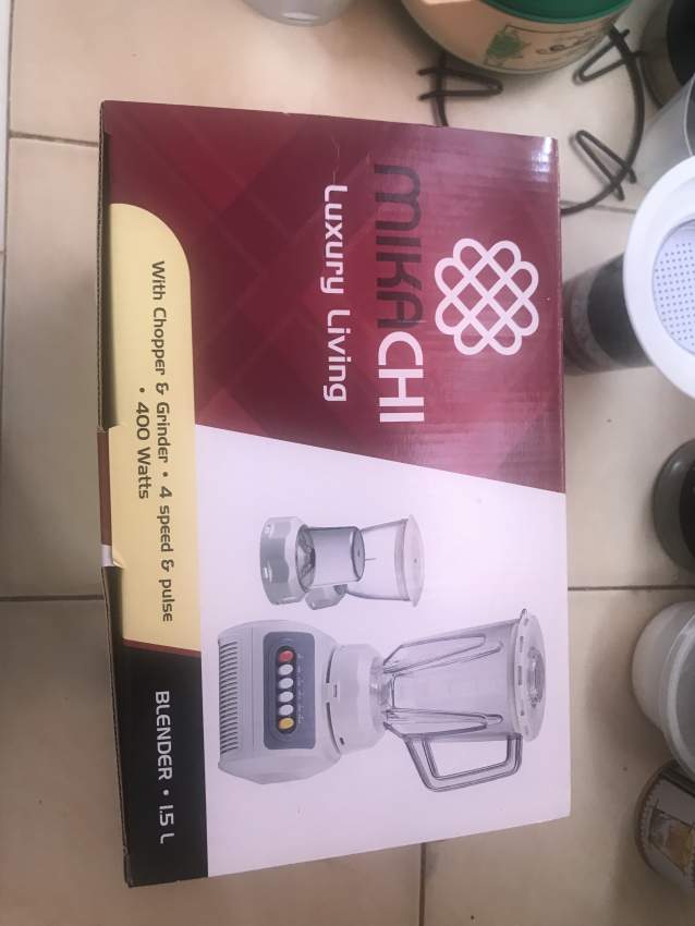 Mikachi blender mixer model BLR2999WH - 5 - Kitchen appliances  on Aster Vender