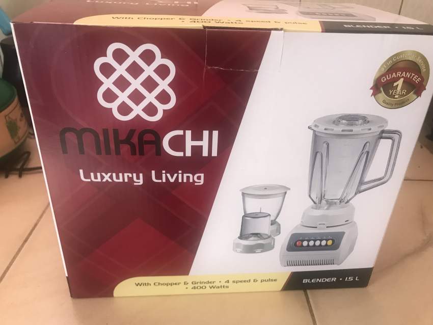 Mikachi blender mixer model BLR2999WH - 6 - Kitchen appliances  on Aster Vender