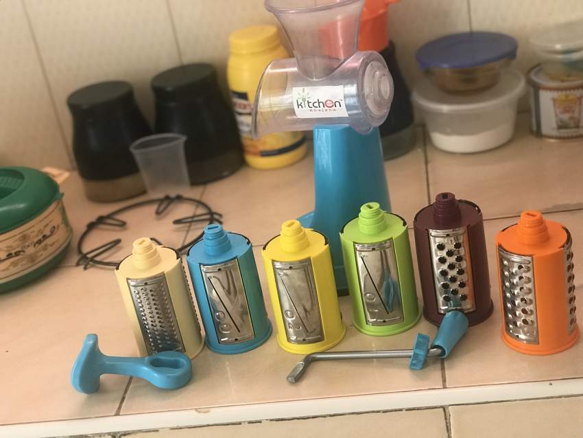 Multipurpose 6 in 1 Drum slicer shredder  - 2 - Kitchen appliances  on Aster Vender