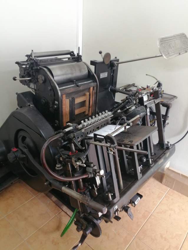 COMPLETE PRINTING PRESS - 0 - Press machine  on Aster Vender