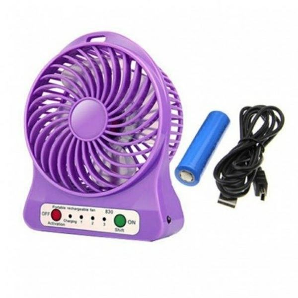 CHARGEBLE FAN - LONG LASTING BATTERY - FREE DELIVERY SAME DAY by Rapid Delivery - 1 - All household appliances  on Aster Vender
