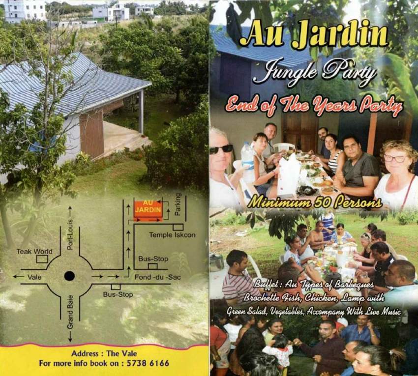 Jungle Party - 0 - Catering & Restaurant  on Aster Vender