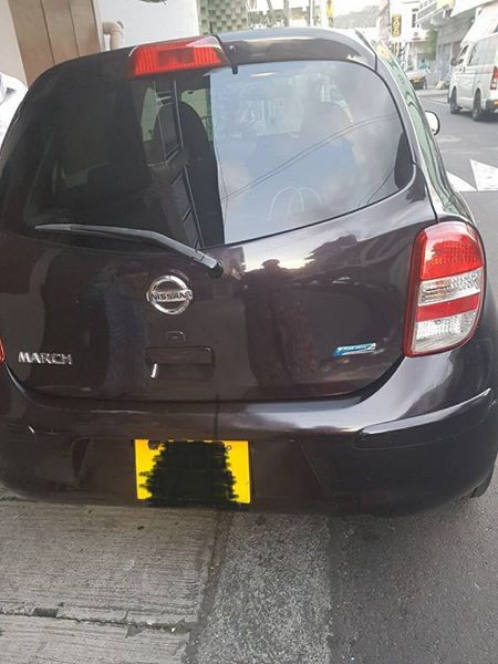 NISSAN MARCH K13 PURPLE - 1 - Compact cars  on Aster Vender