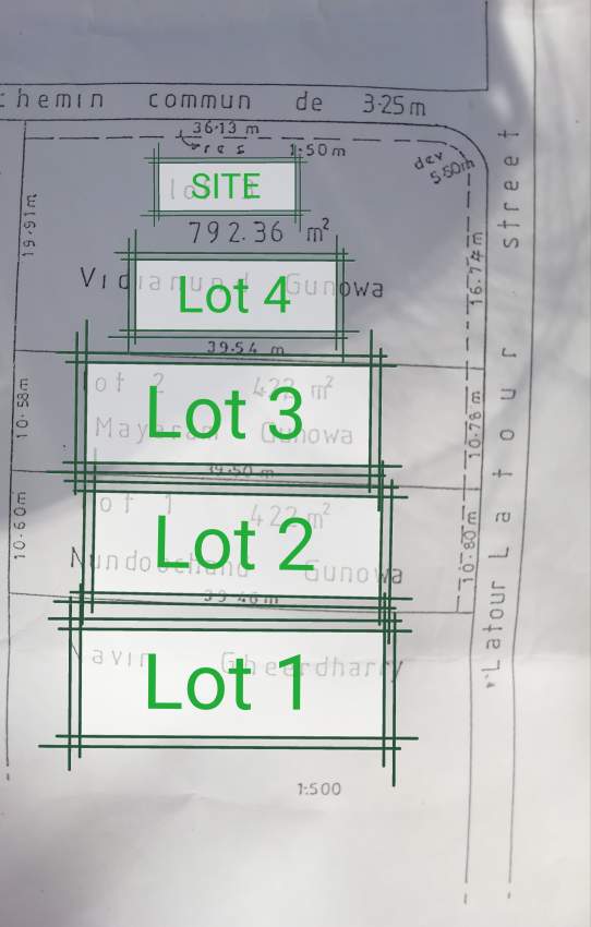 18.78 perches in Roche Terre @Rs 1,900,000 - 4 - Land  on Aster Vender