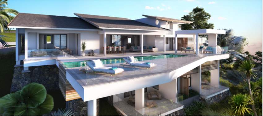 Rivière Noire accessibles aux étrangers PDS de 7 villas de luxe  - 0 - Villas  on Aster Vender