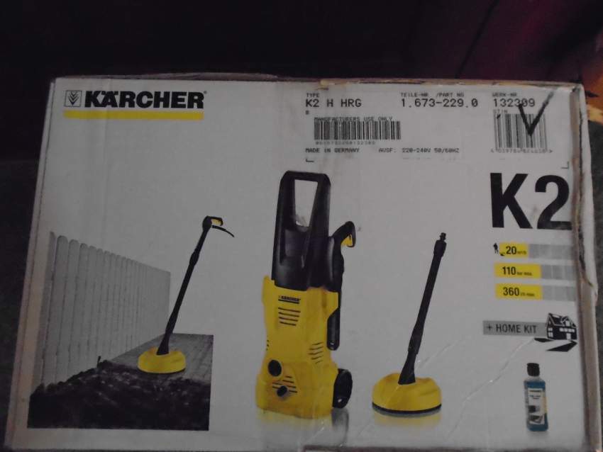 Karcher K2 High Pressure Washer + Home Kit - 4 - All Hand Power Tools  on Aster Vender