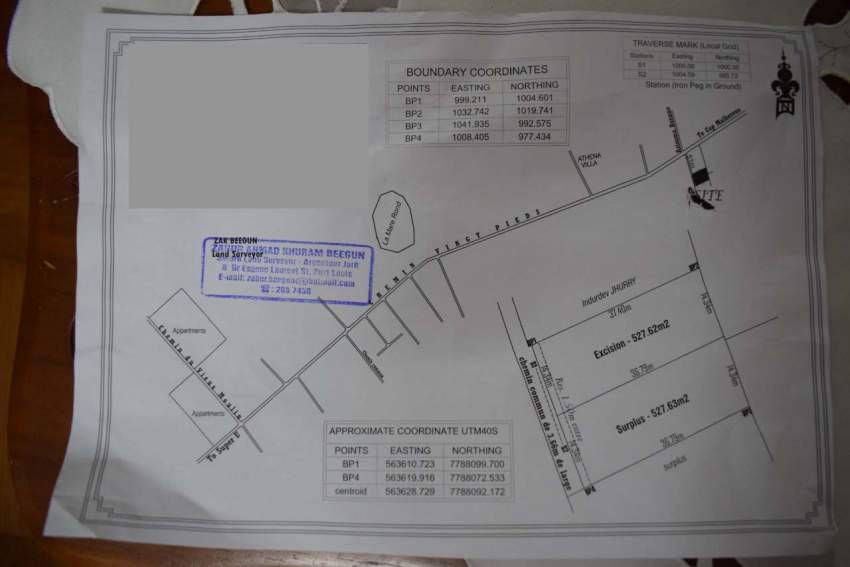 12,5 Perches Chemin 20 Pieds - 1 - Land  on Aster Vender