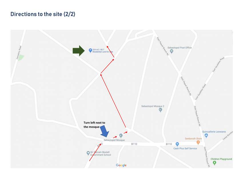 Residential Land for Sale - 324 m2 / 85 T - 3 - Land  on Aster Vender