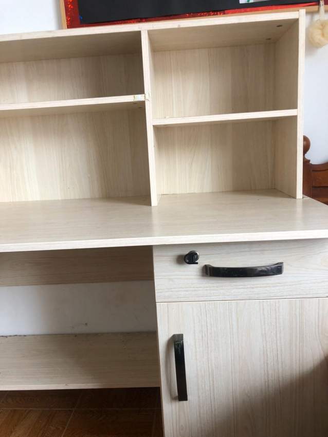 study table and cabinet - 1 - Desks  on Aster Vender