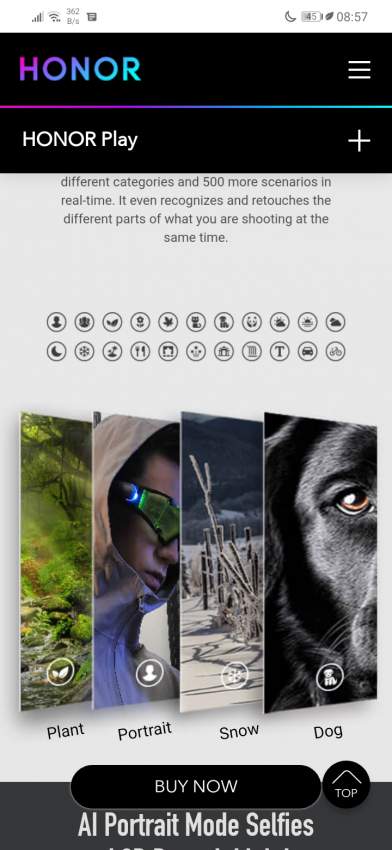 Honor play for sale or exchange with iphone 7 or 8 - 5 - Honor Phones  on Aster Vender