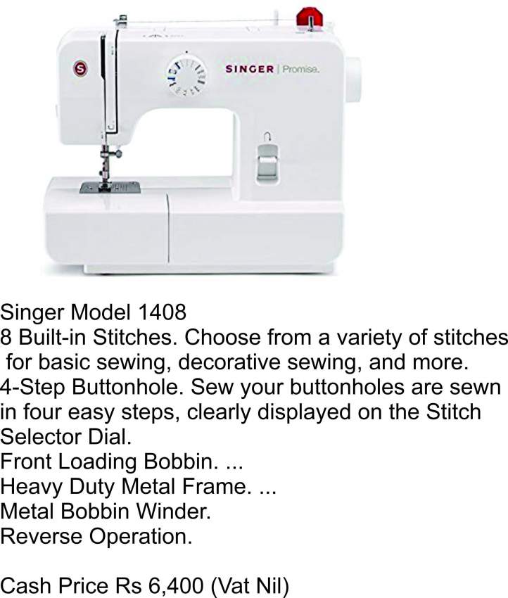 Sewing and Embroidery Machine - Singer 1408 - 1 - Sewing Machines  on Aster Vender