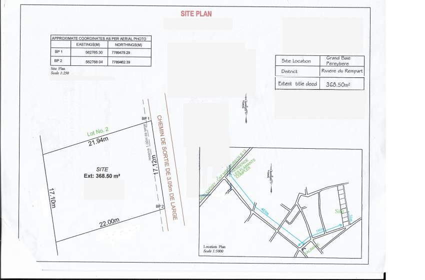 PEREYBERE- Terrain a Vendre on Aster Vender