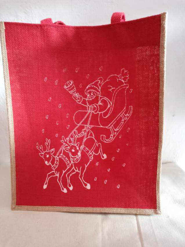 Christmas Jute bags - 2 - Bags  on Aster Vender