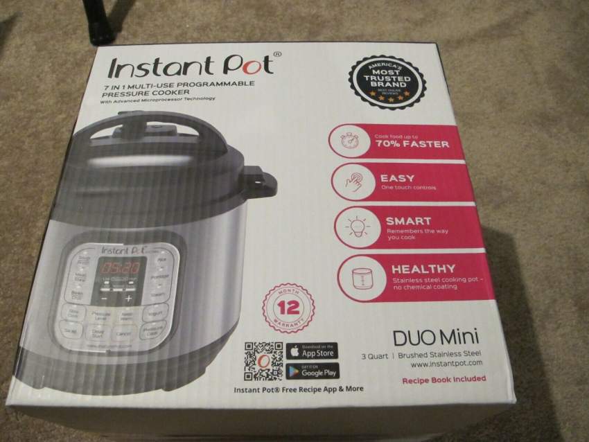 COCOTTE MINUTE AUTOMATIQUE AVEC 7 FONCTIONS - INSTANT POT - 0 - Kitchen appliances  on Aster Vender