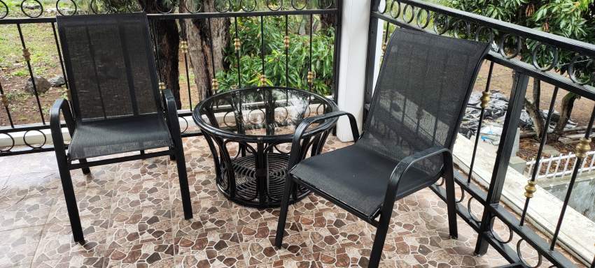 Patio Table & 4 Chairs - 1 - Dining Chairs  on Aster Vender