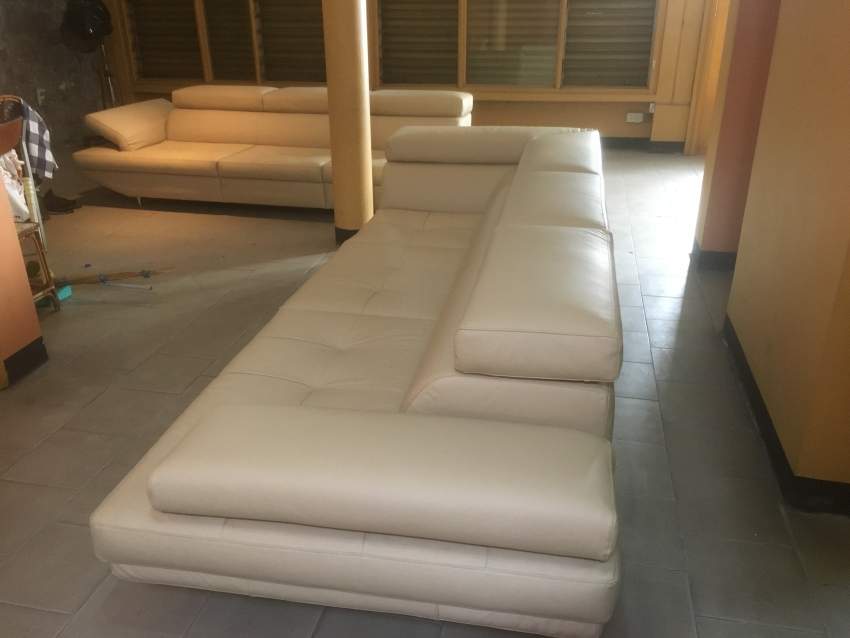 Leather 7seater sofa L Shape  - 0 - Living room sets  on Aster Vender