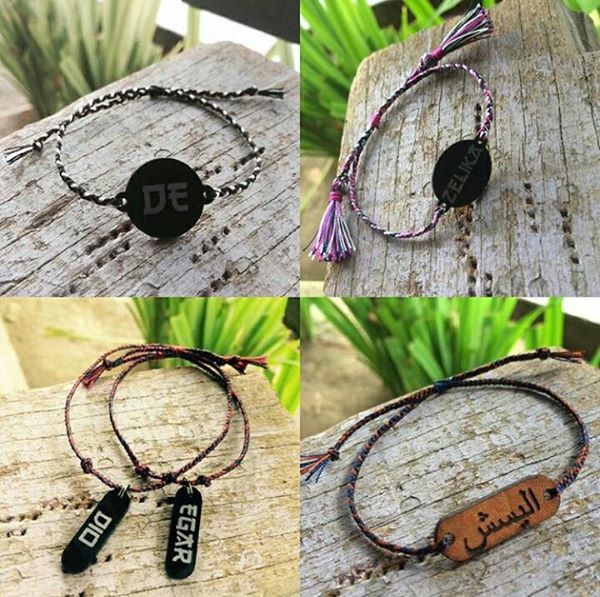 Personalised engraved name bracelets - 4 - Bracelets  on Aster Vender