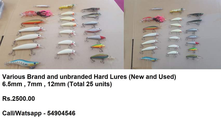 EQUIPEMENT DE PECHE / FISHING EQUIPMENT (call 54904546) - 2 - Fishing equipment  on Aster Vender