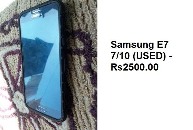 SAMSUNG GALAXY E7 - 0 - Android Phones  on Aster Vender