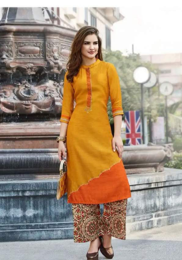 Kurtis with plazo - 0 - Dresses (Women)  on Aster Vender