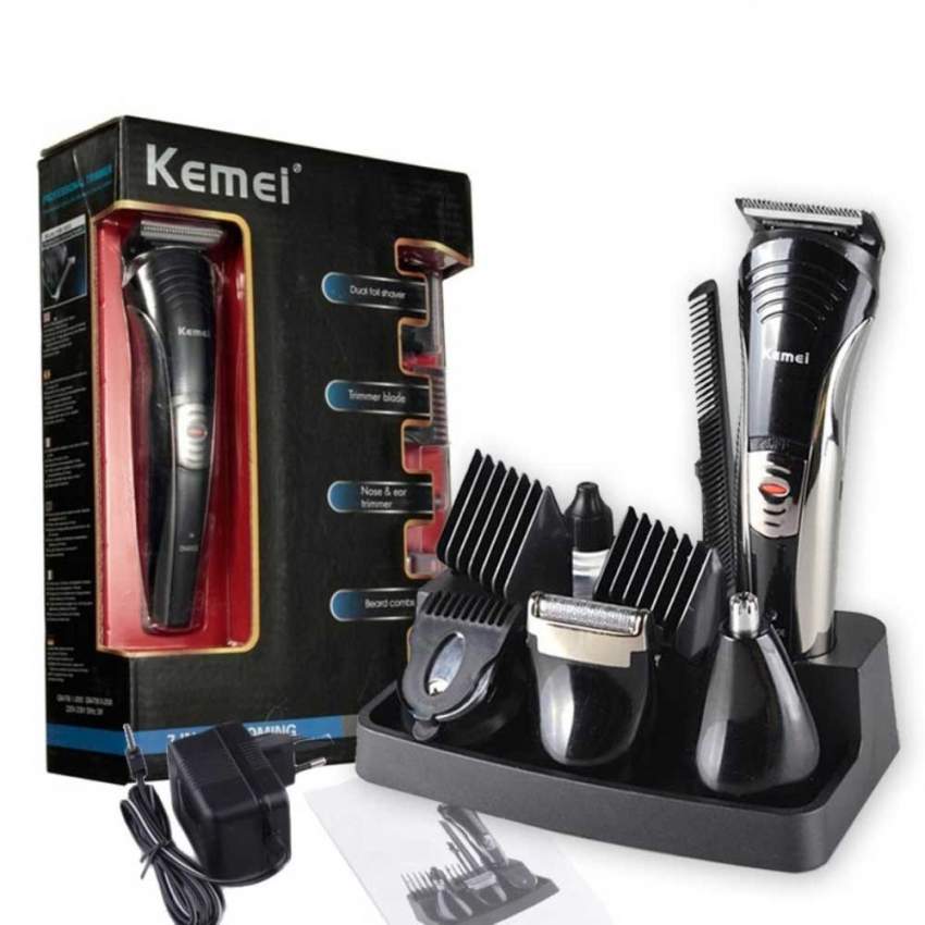 KEMEI 590A 7 In 1 Electric Trimmer Kit Aster Vender All Electro...