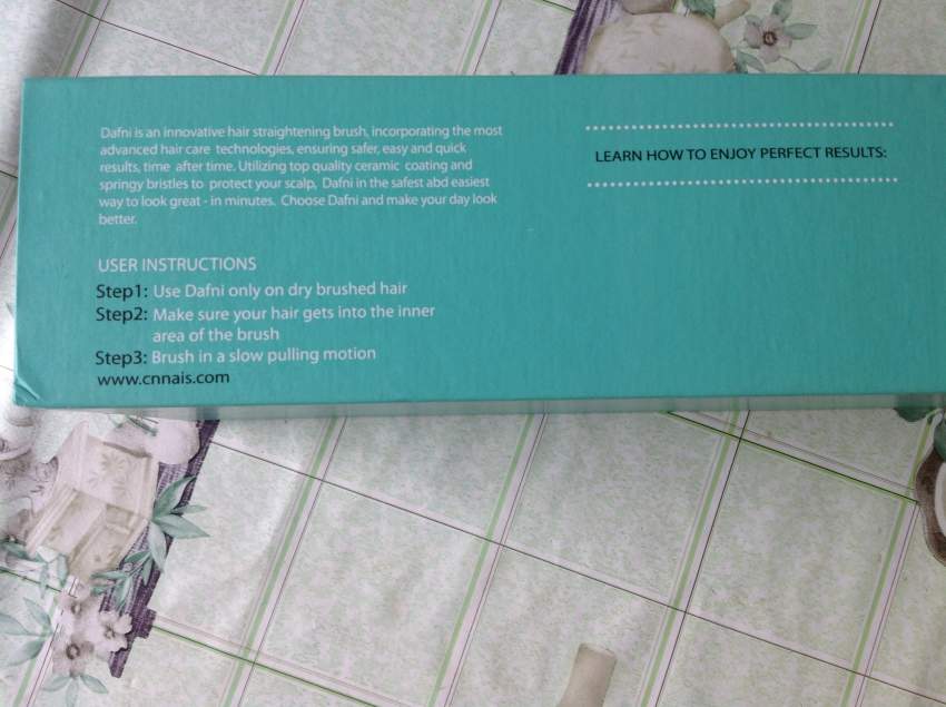 Dafni Electric Hairbrush - 3 - Other Hair Care Tools  on Aster Vender