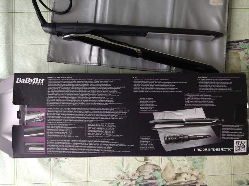 Babyliss Hair Straightener I-PRO 235 Intense Protect Wet & Dry - 4 - Other Hair Care Tools  on Aster Vender