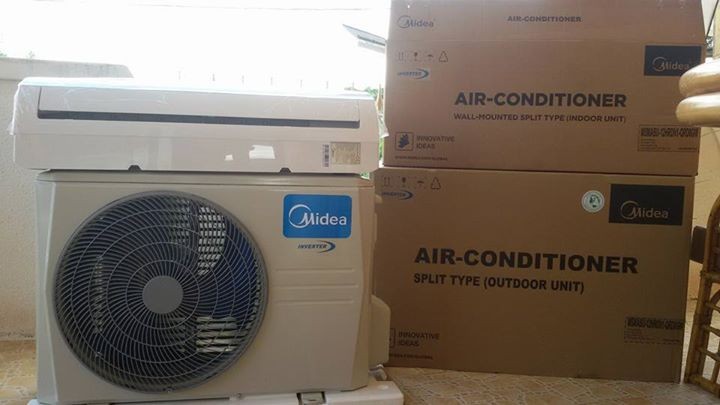 Air conditioners on Aster Vender