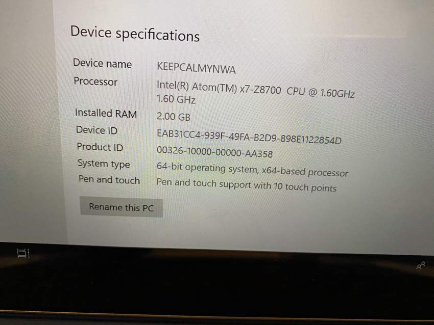 Microsoft Surface 3 with Keyboard and pen - 2 - All Informatics Products  on Aster Vender