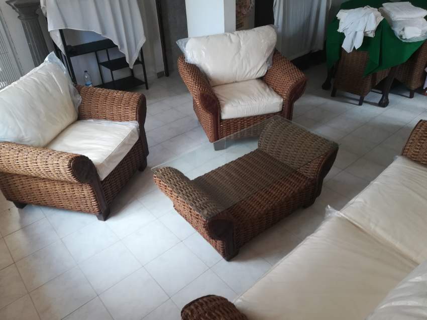 Set en rotin - 0 - Living room sets  on Aster Vender